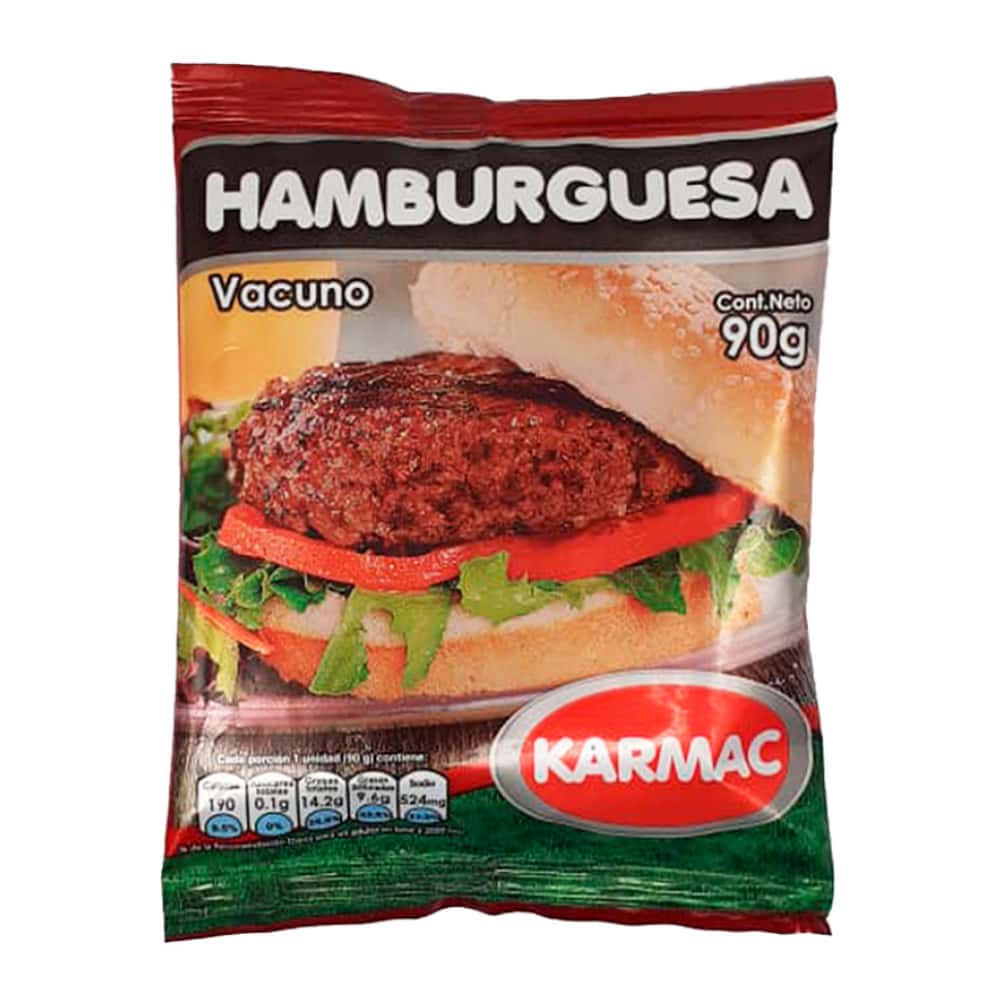 Hamburguesa de carne vacuno (90 g / 3.18 oz) - Miniatura 1