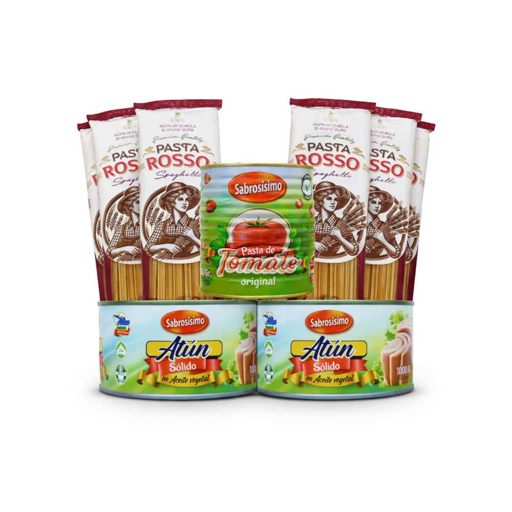 Combo Espaguetis con pasta de tomate y con Atún Sabrosísimo - Miniatura 1