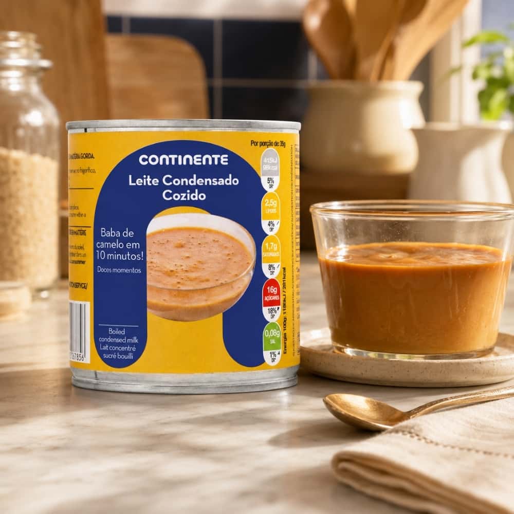Leche condensada cocida Continente (385 g / 13.58 oz) - Miniatura 3