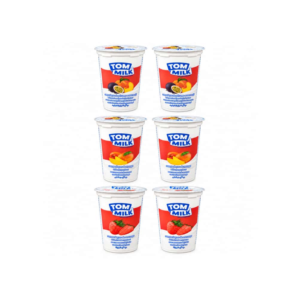 Combo mixto de yogures Tom Milk (6 x 500 g / 1.10 lb) - Miniatura 1