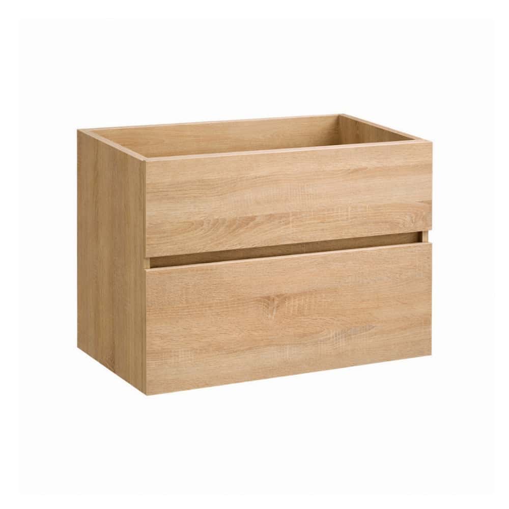 Mueble color roble bardolino 80 cm (2 cajones) Gala Jade G7900073 - Miniatura 6