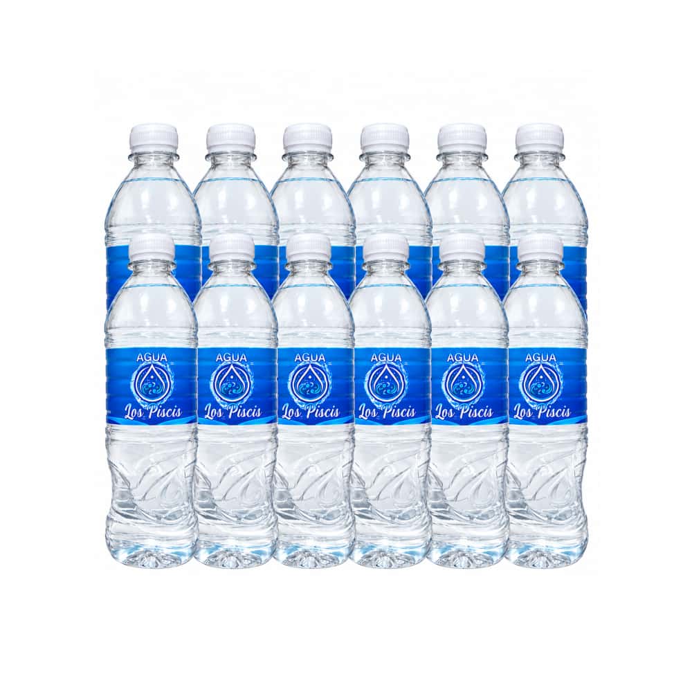 Agua purificada Los Piscis (12 x 591 ml) - Miniatura 1