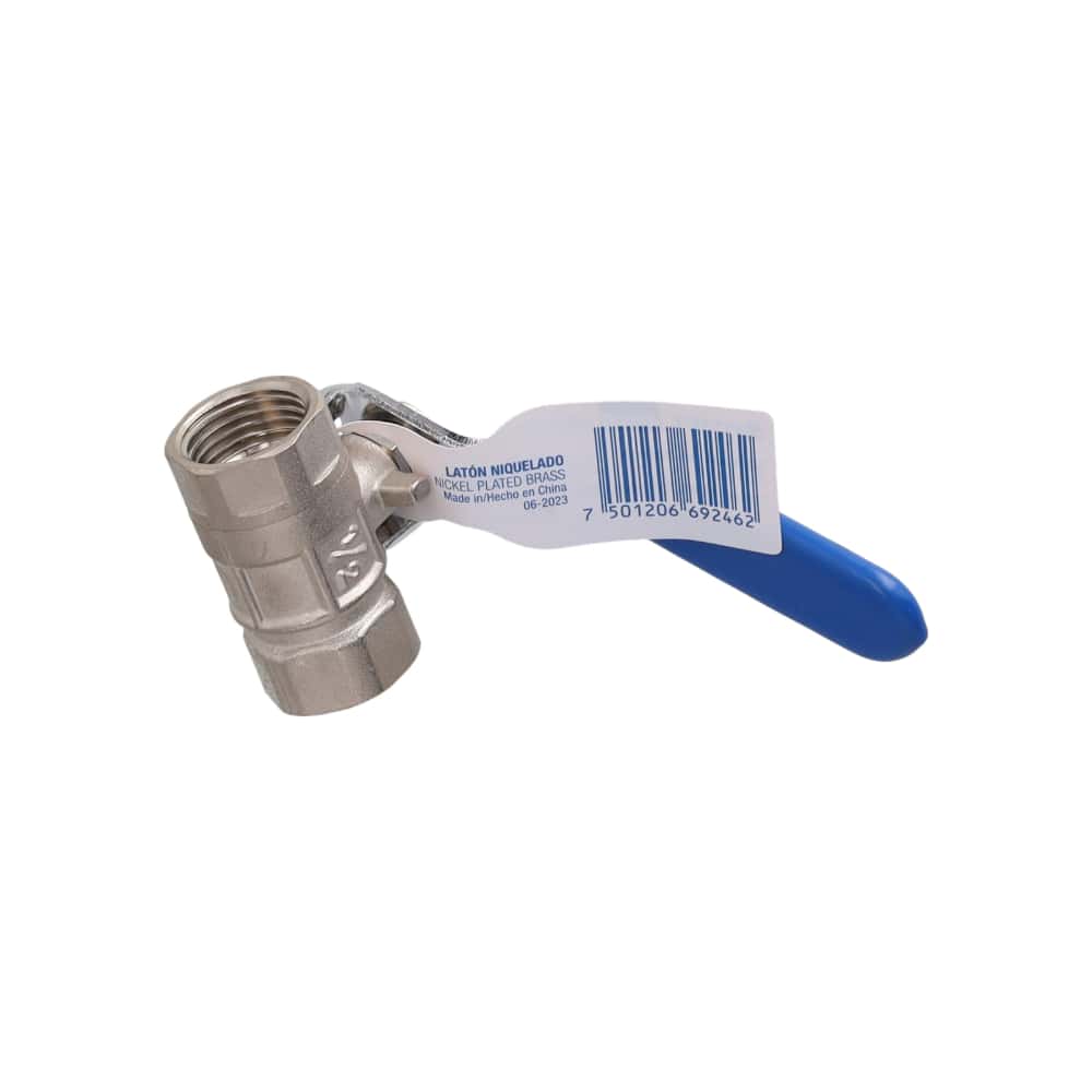 Llave de agua de paso de metal de 1/2 pulgada Foset ESRO-1/2 - Miniatura 3