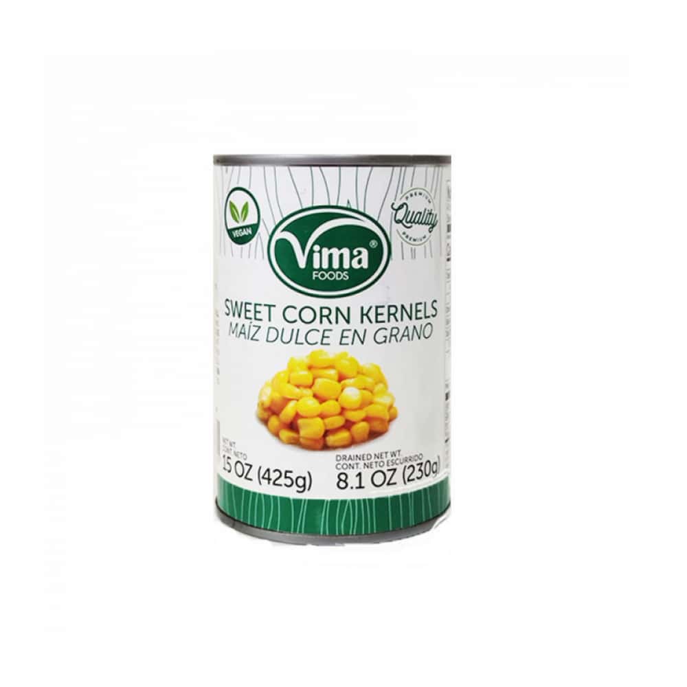 Maiz dulce en grano Vima Foods (425 g / 15 oz) - Miniatura 7