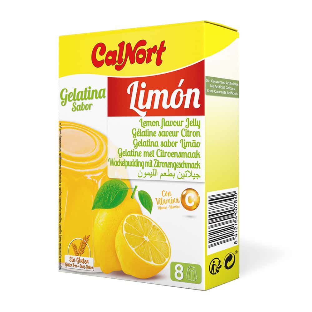 Gelatina de limón Calnort (170 g / 6 oz) - Miniatura 1