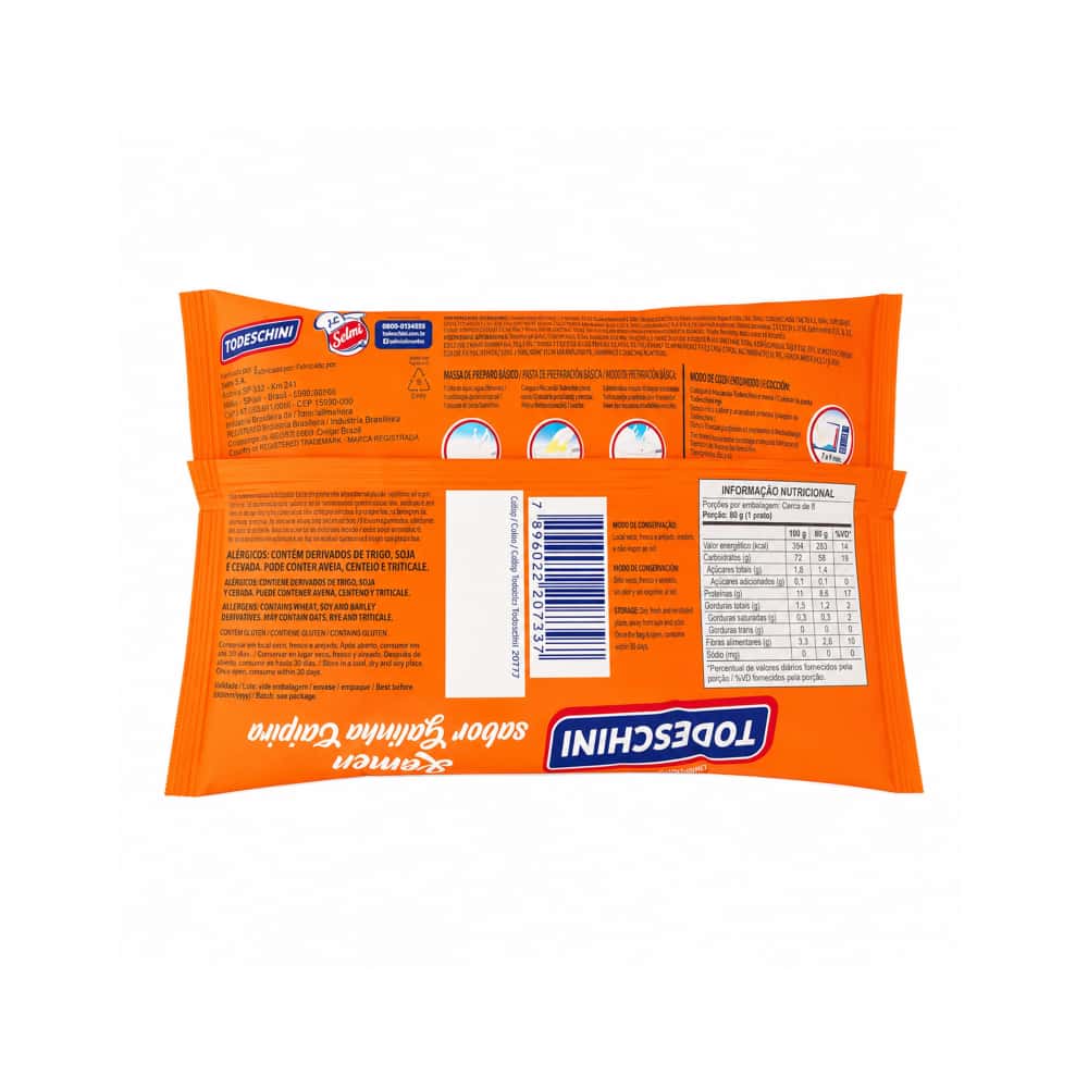 Fideos instantáneos sabor a pollo de corral Todeschini (6 x 85 g / 2.99 oz) - Miniatura 2