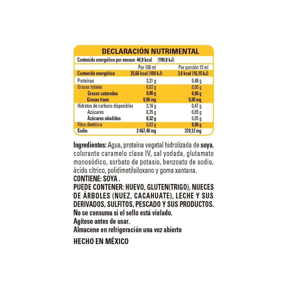 Salsa de soya Aurrera (175 ml) - Miniatura 5