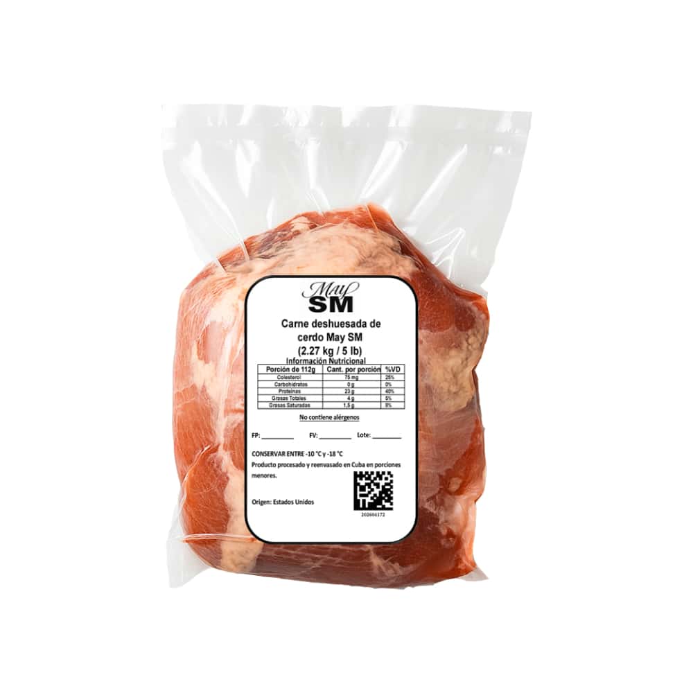 Carne deshuesada de cerdo May SM (2.27 kg / 5 lb) - Miniatura 2