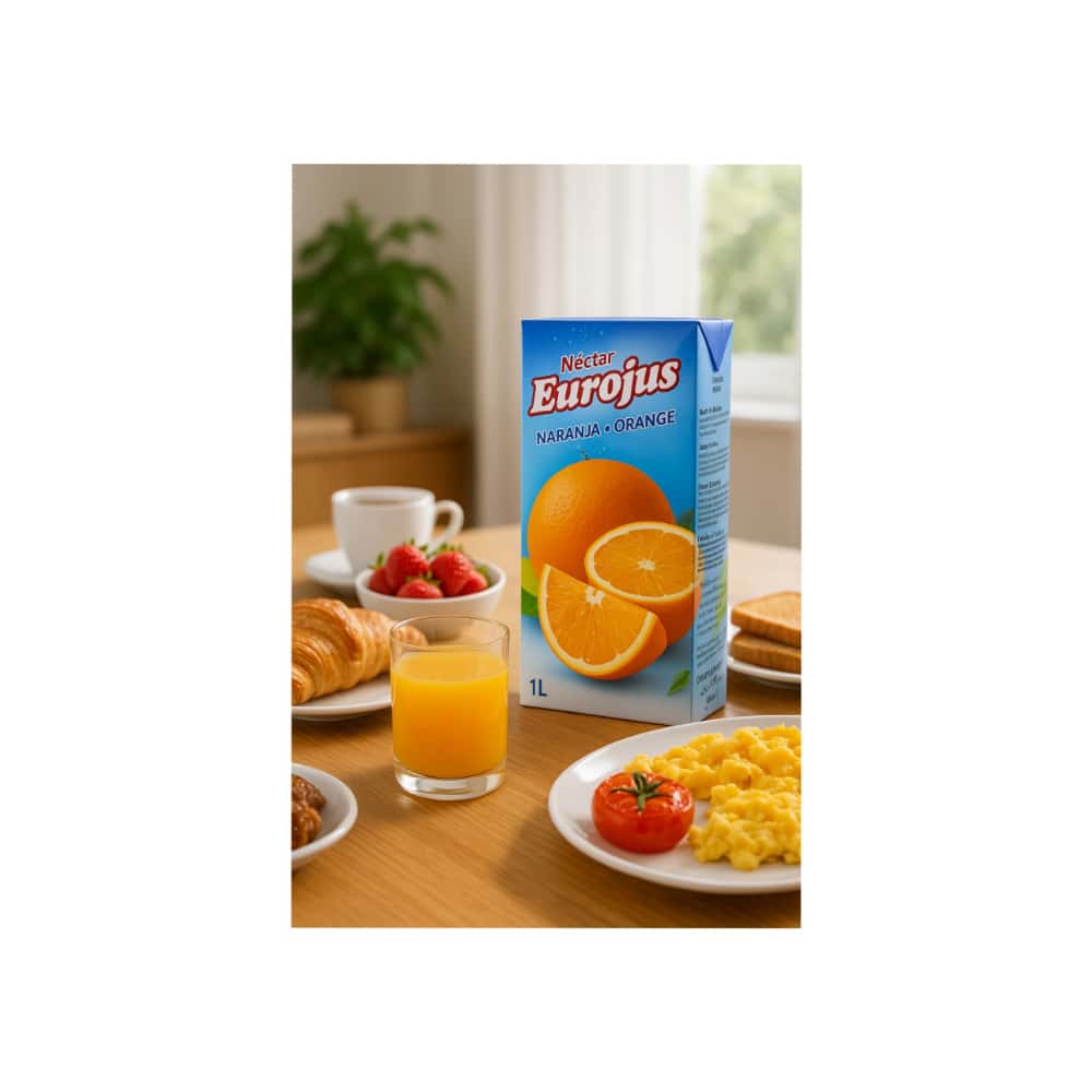 Néctar de naranja Eurojus (1 L) - Miniatura 4