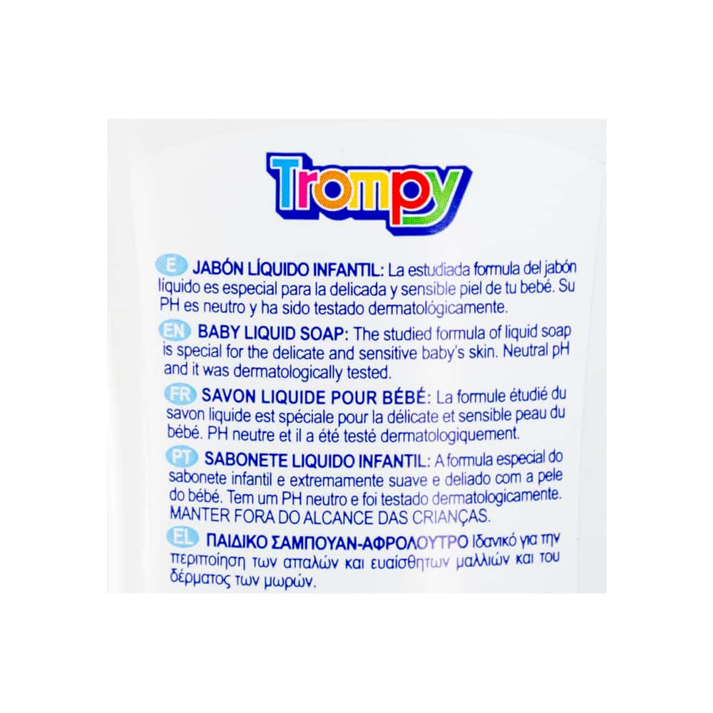 Jabón líquido infantil Trompy (250 ml / 8.45 oz) - Miniatura 3