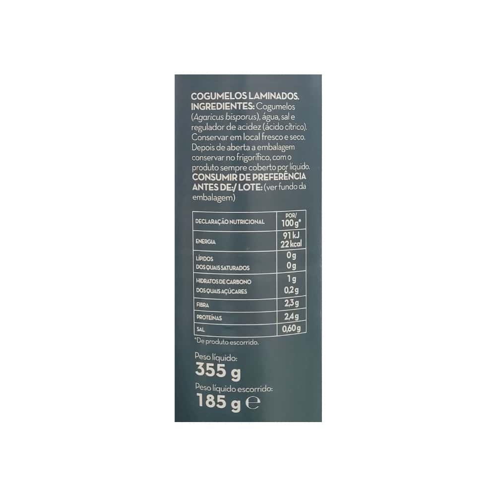Champiñones laminados Despensa Clássica (355 g / 12.52 oz) - Miniatura 3