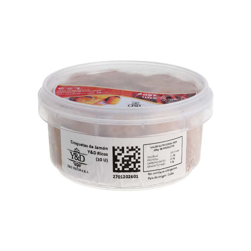 Croquetas de jamón Y&D Ricos (480 g / 1.05 lb) - Miniatura 3