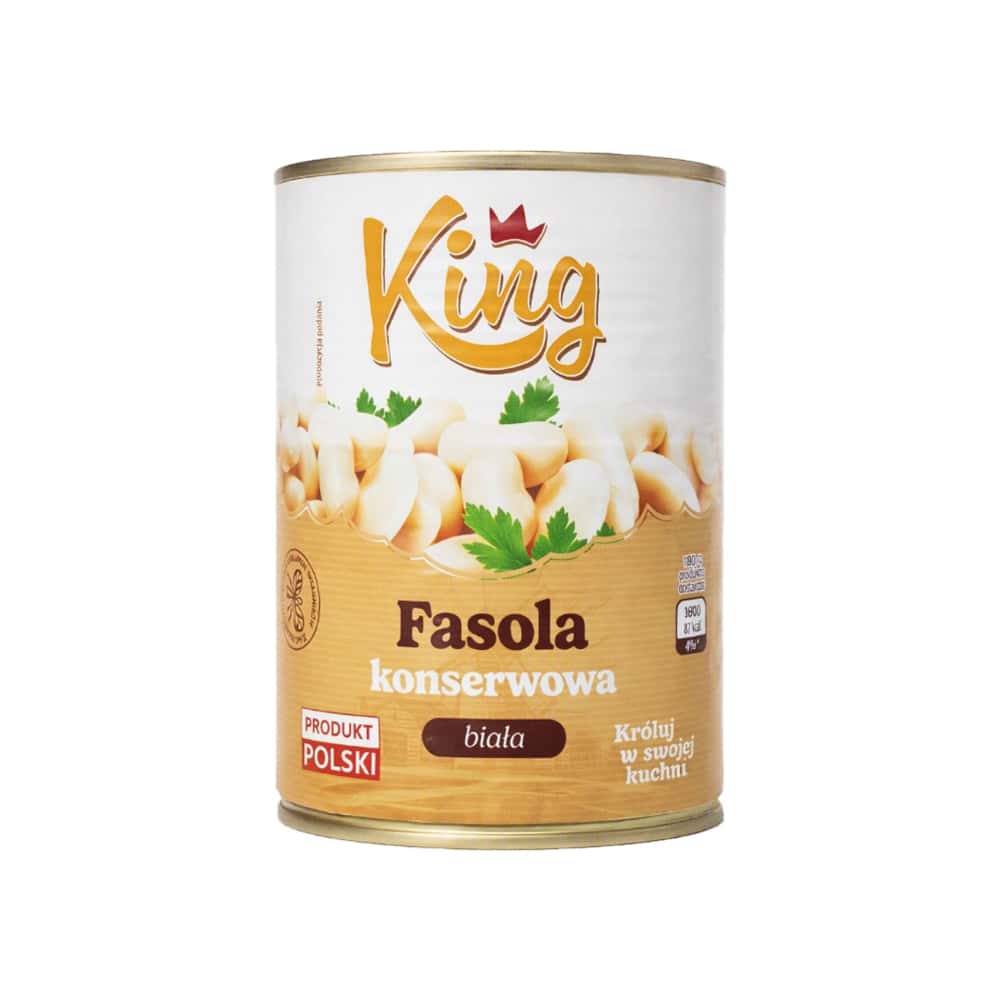 Frijoles blancos en lata King (400 g / 14.11 oz) - Miniatura 1