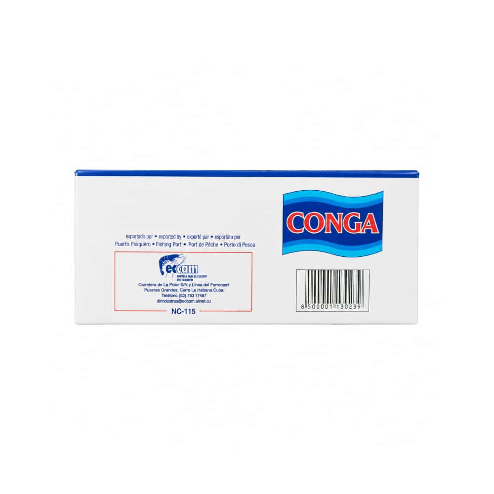 Caja de camarón limpio Conga (2kg / 4.4 lb) - Miniatura 2