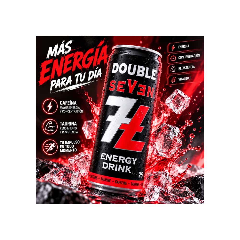 Bebida energizante Double Seven (6 X 250 ml) - Miniatura 4