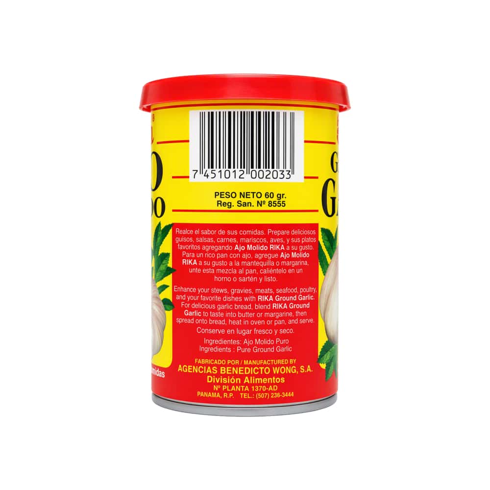 Ajo molido Rika (60 g / 2.12 oz) - Miniatura 2