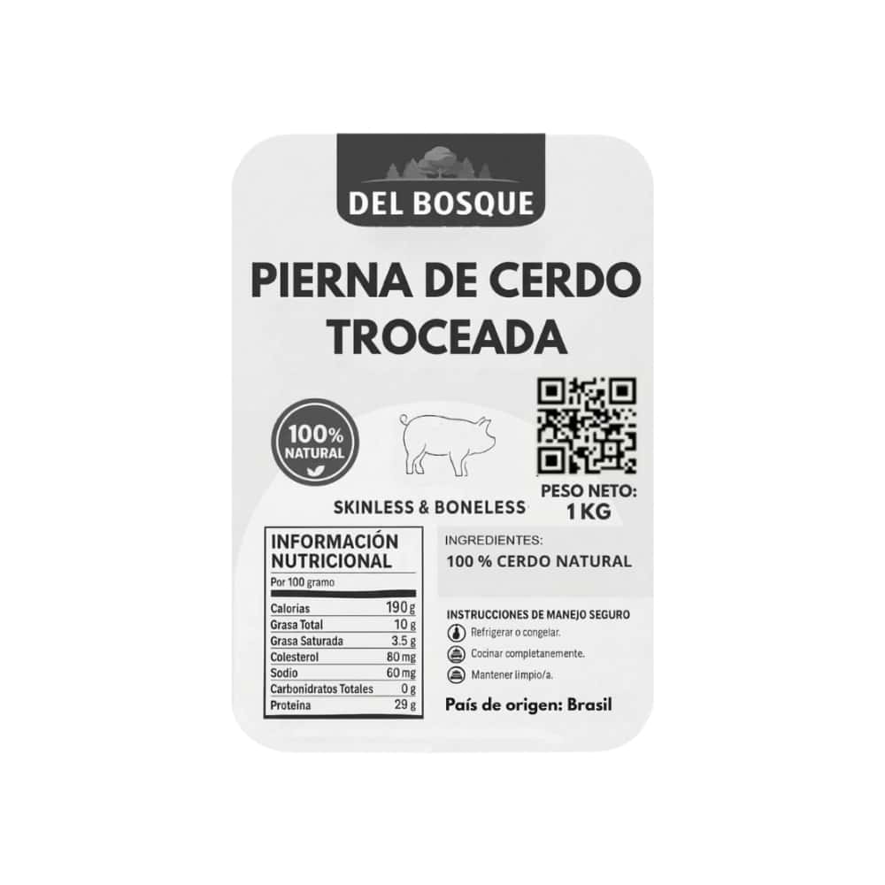 Pierna de cerdo troceada Del Bosque (1 kg / 2.2 lb) - Miniatura 3