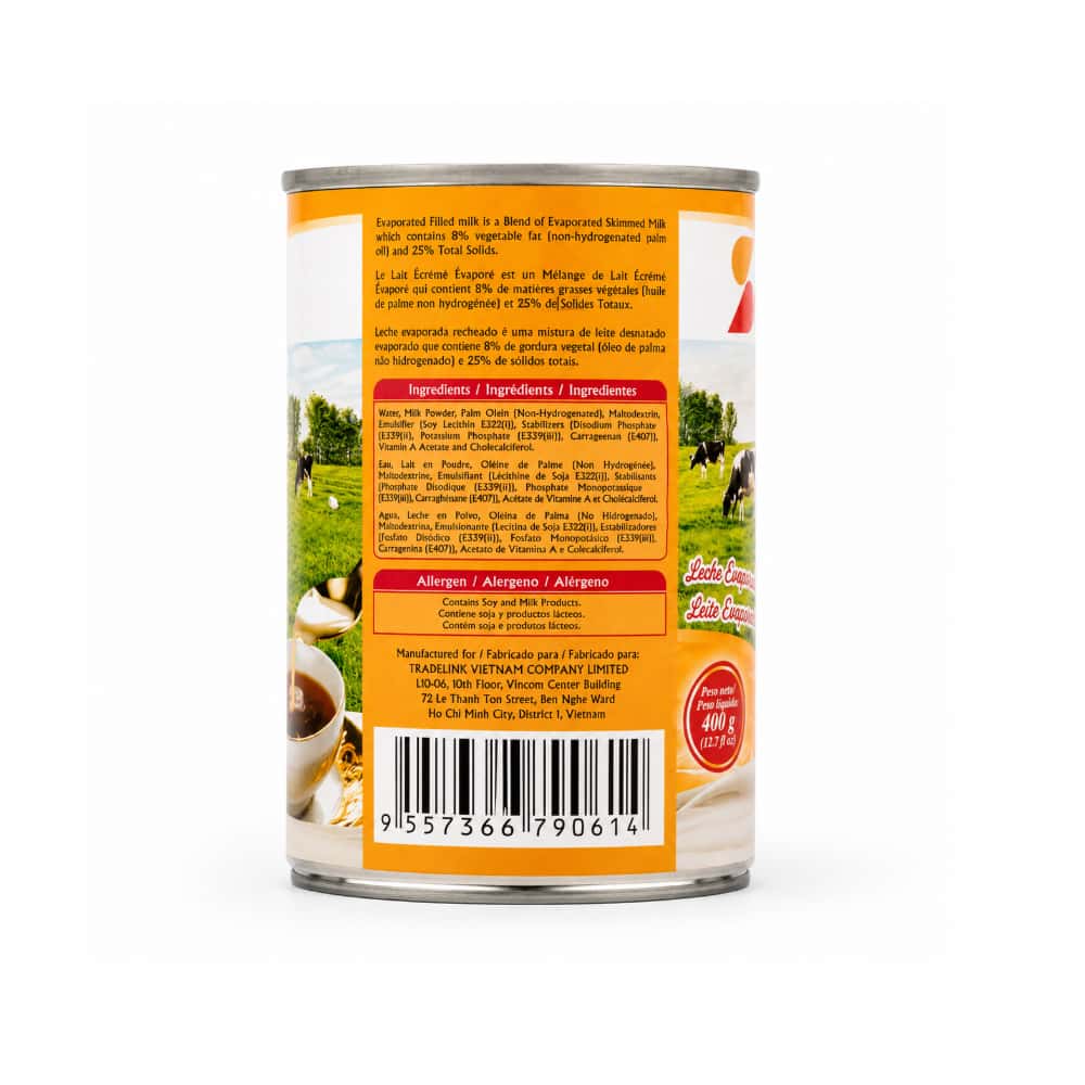 Leche evaporada rellena Saborelle (400 g / 14.11 oz) - Miniatura 3