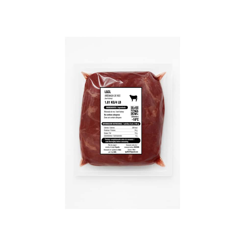 Riñonada de res LGCL (1.81 kg / 4 lb) - Miniatura 2