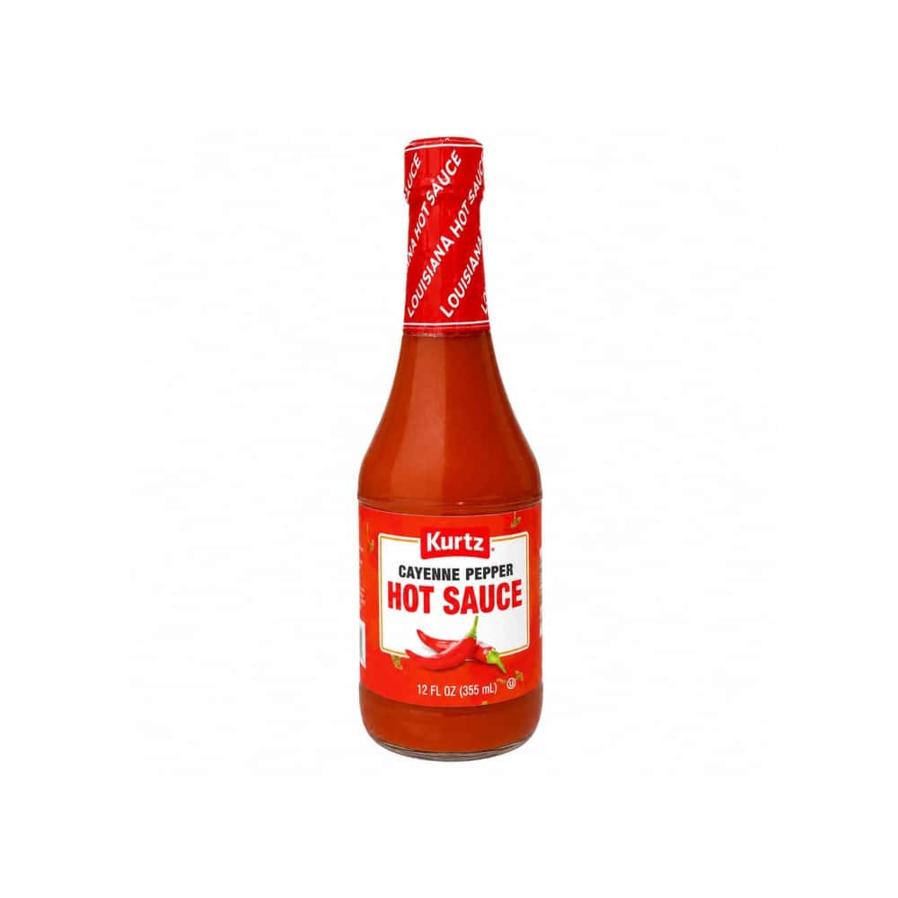 Salsa picante de pimienta de cayena Kurtz (355 ml / 12 fl oz) - Miniatura 1