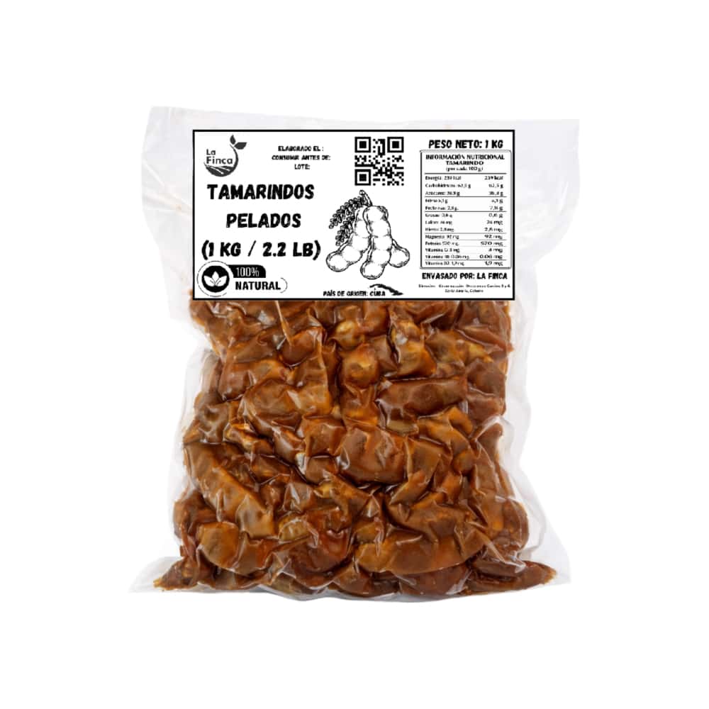 Tamarindos pelados La Finca (1 kg / 2.2 lb) - Miniatura 2