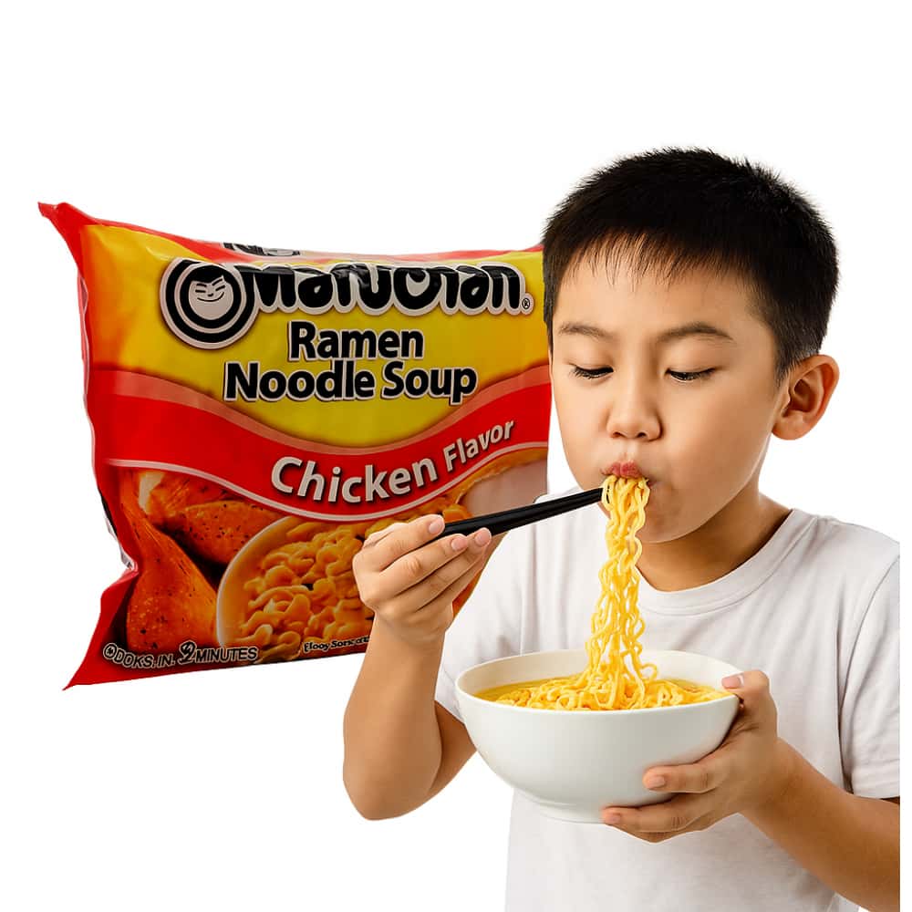Sopa de fideos sabor a pollo Maruchan (85 g / 3 oz) - Miniatura 4