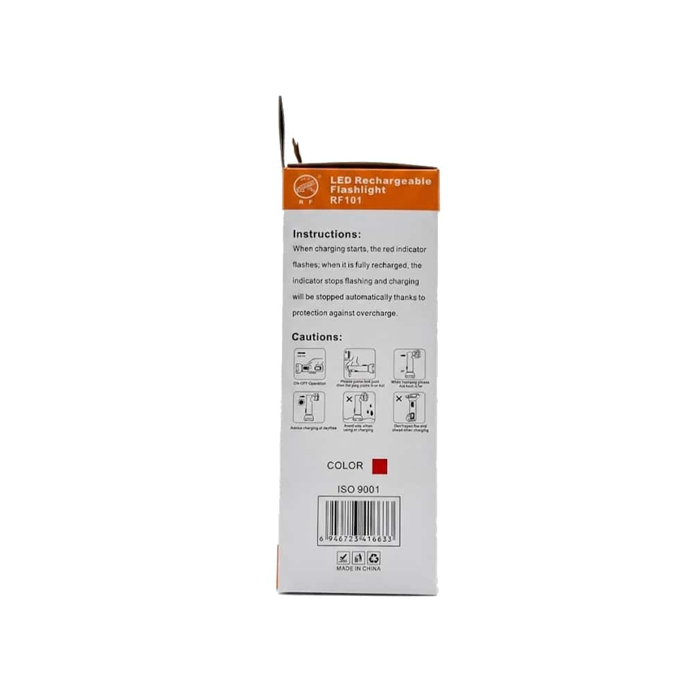 Lámpara lateral con linterna Led recargable 1 W Huyu - Miniatura 10