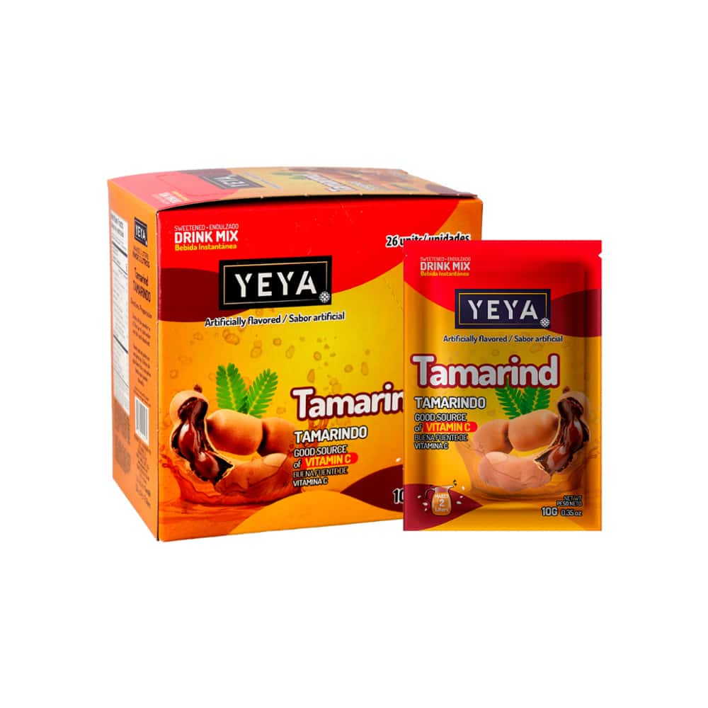 Refresco instantáneo sabor tamarindo YEYA (26 x 10 g) - Miniatura 1