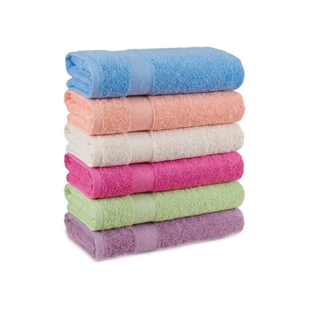 Toallas 100% algodón de 140 cm x 70 cm Multisell (6 U) - Miniatura 2