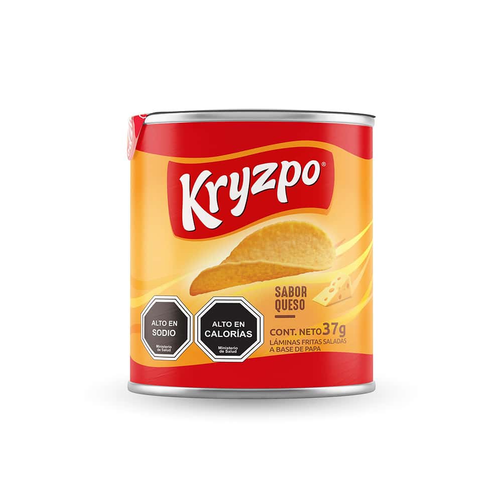 Papas sabor queso Kryzpo (37 g / 1.3 oz) - Miniatura 4