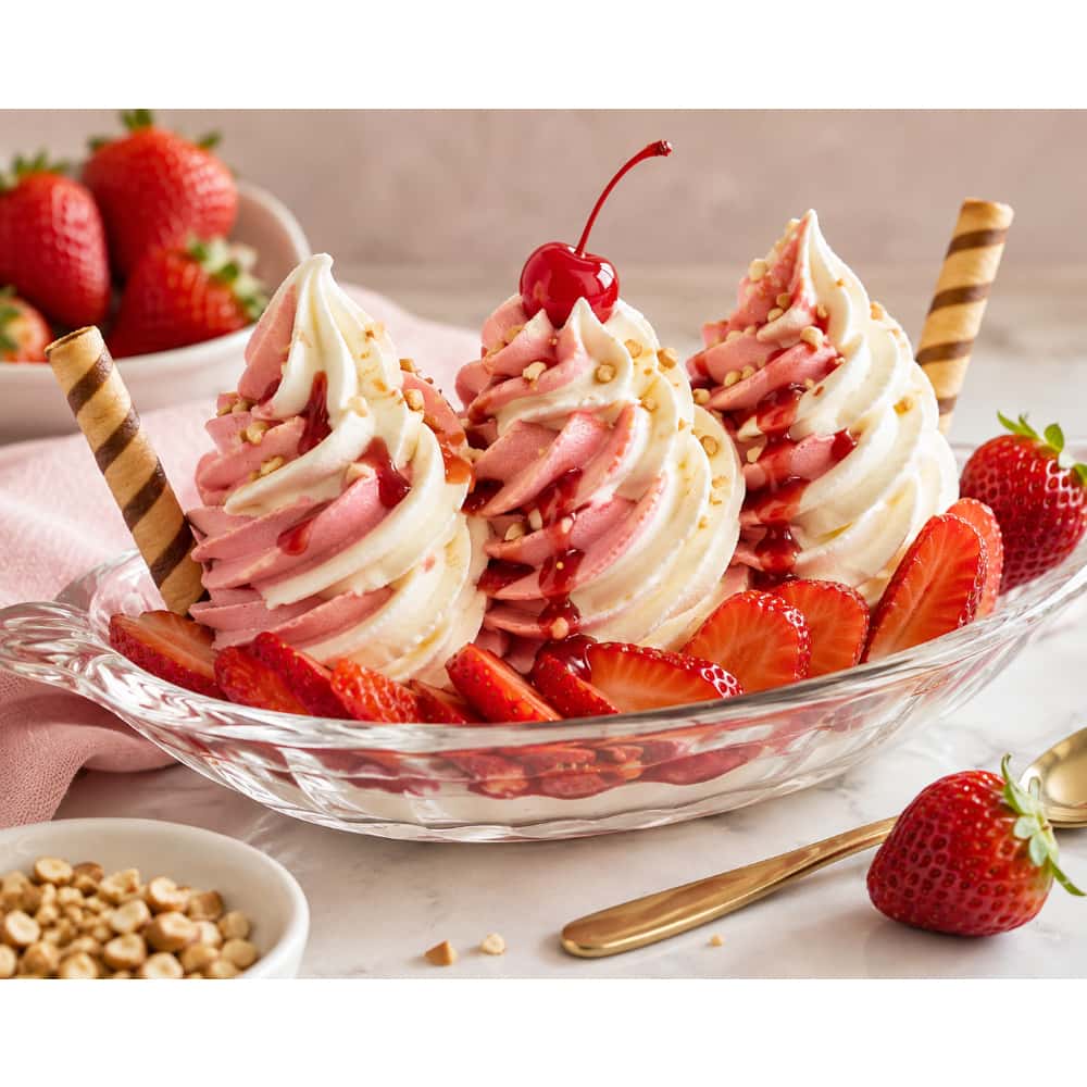 Helado doble crema sabor fresa y vainilla Alask (4 L) - Miniatura 4