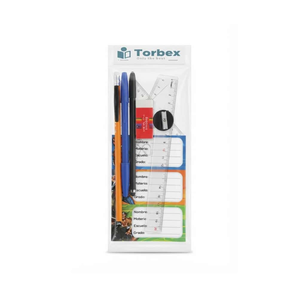 Kit de útiles escolares de geometría Torbex - Miniatura 1