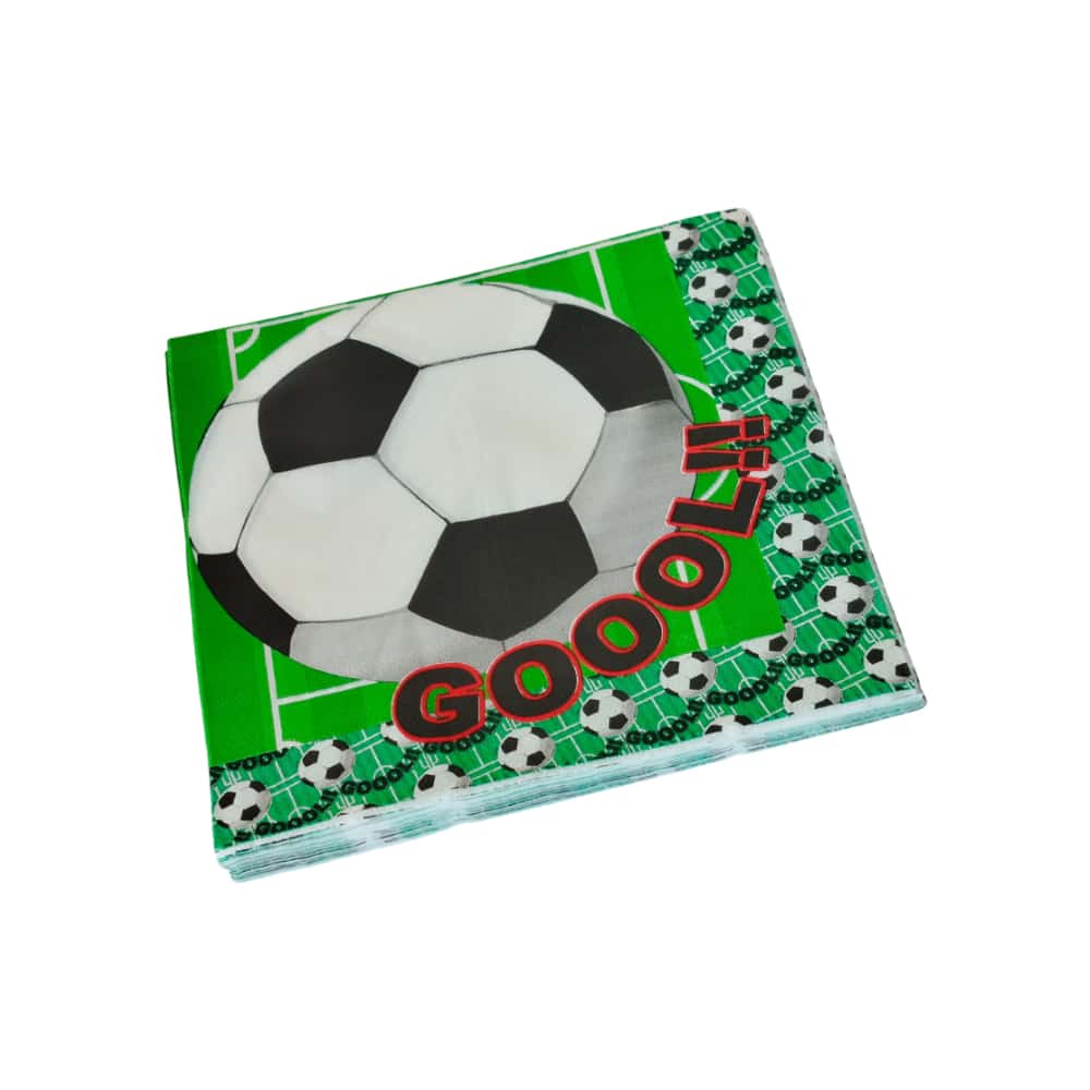 Servilleta para fiesta fútbol Tiara (20 U) - Miniatura 3