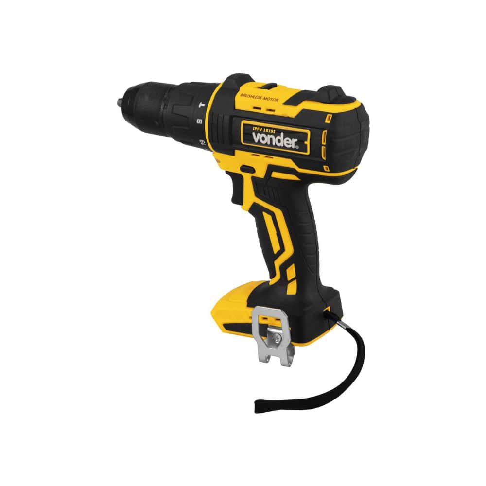 Taladro atornillador eléctrico portátil de impacto 1/2'' de 18 V Vonder IPFV1819I - Miniatura 5