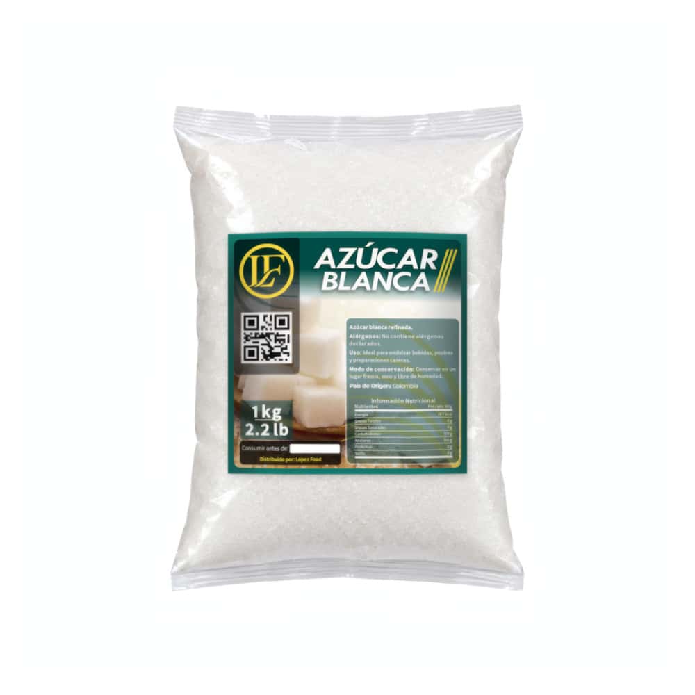 Azúcar blanca LF (1 kg / 2.2 lb) - Miniatura 1