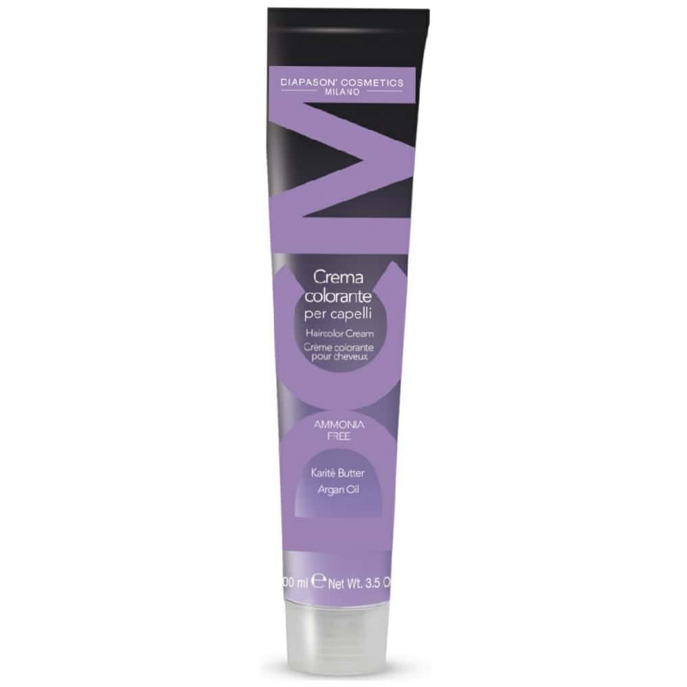Crema colorante para el cabello DCM No. 5/58 Castaño Claro Rojizo Violeta (100 ml) - Miniatura 1