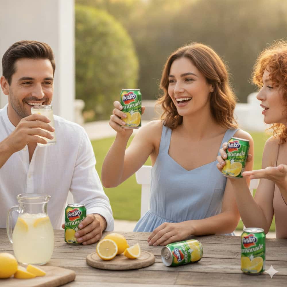 Jugo de limonada Fresko (330 ml / 11.16 oz) - Miniatura 4