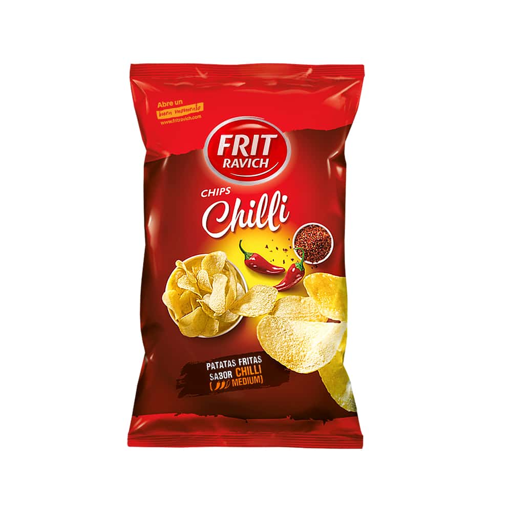 Papas fritas sabor chilli Frit Ravich (125 g / 4.4 oz) - Miniatura 2