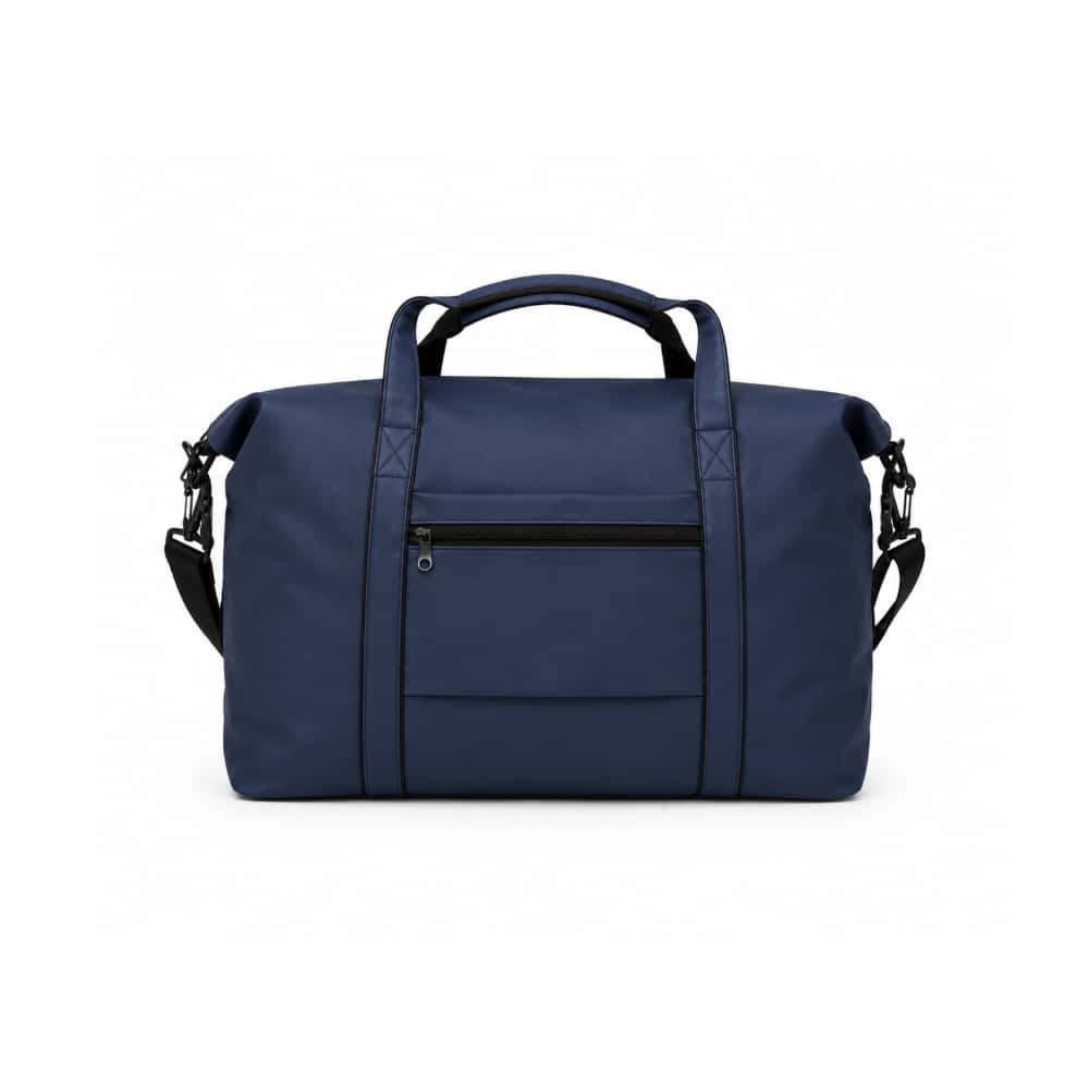 Bolsa de viaje azul marino con bolsillos laterales y asas extraíbles ISABELLA - Miniatura 2