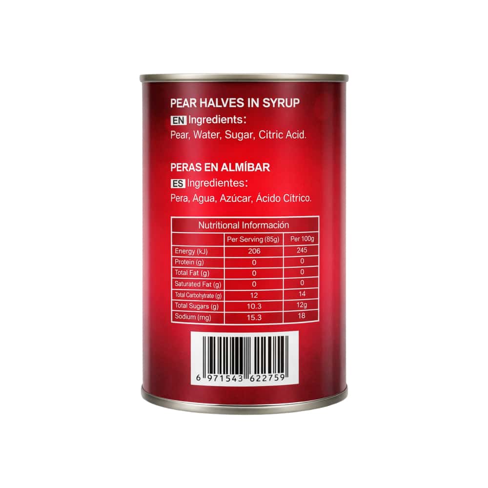 Pera en almíbar La Sabrosa (425 g / 14.99 oz) - Miniatura 2