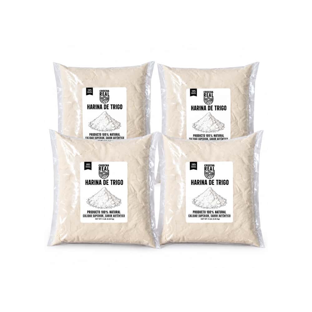 Harina de trigo Cosecha Real (4 x 2.26 kg / 5 lb) - Miniatura 1