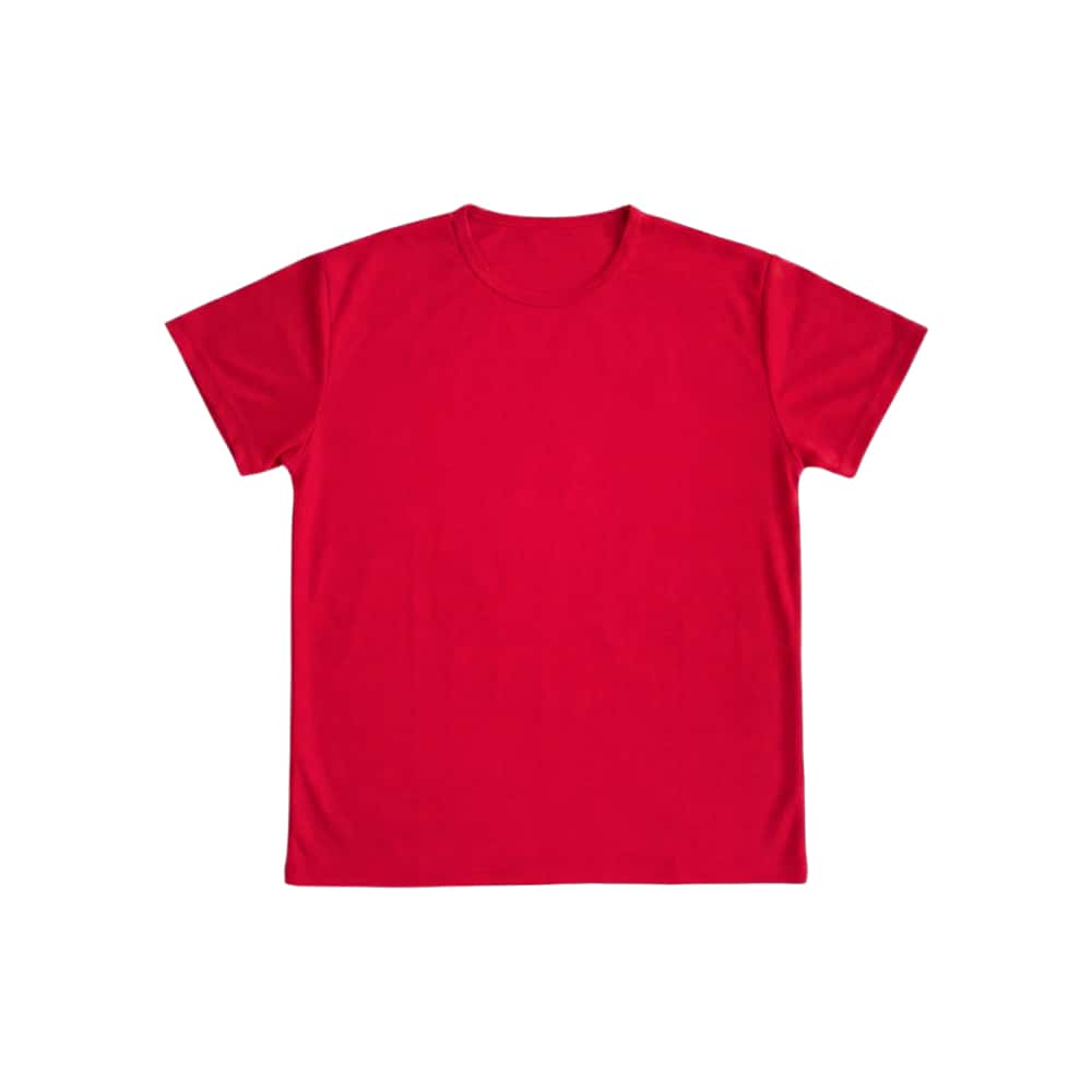 Camiseta de cuello redondo color rojo para hombre Torbex (Talla L) - Miniatura 1