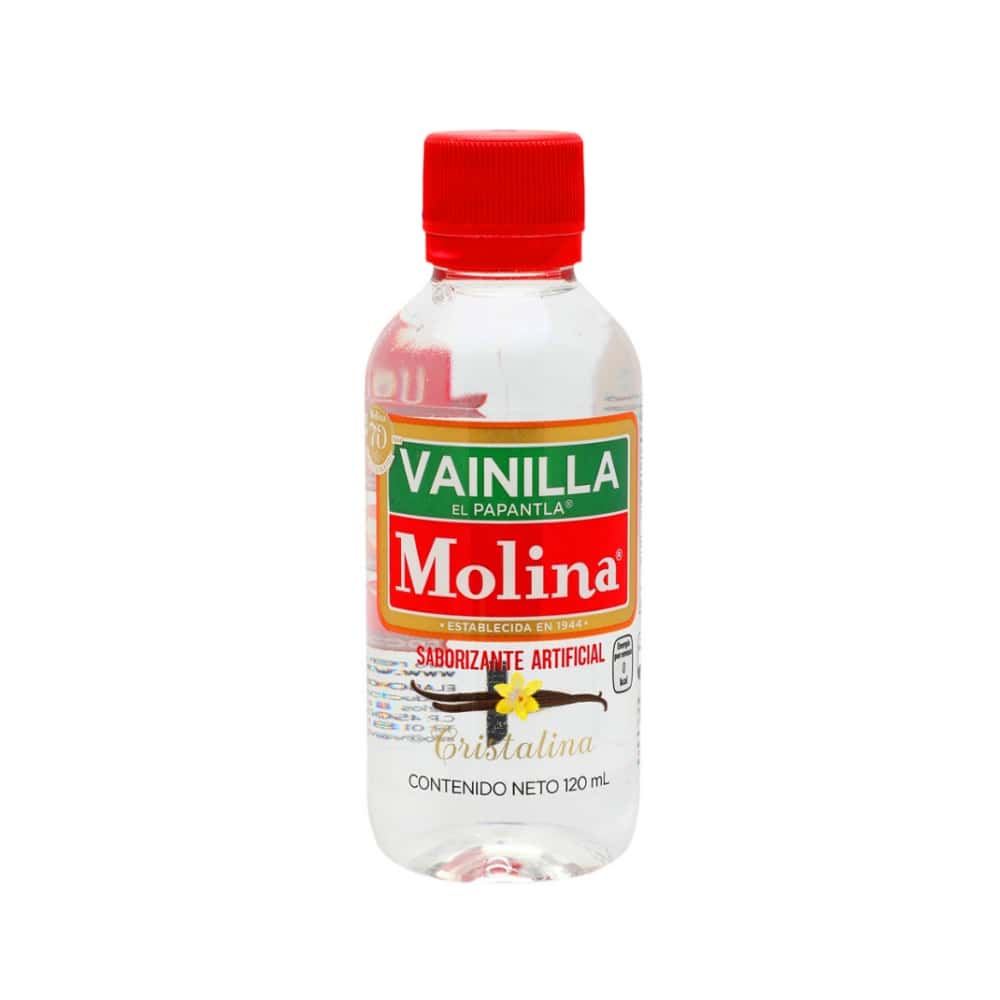 Saborizante artificial vainilla cristalina Molina (120 ml / 4.06 floz) - Miniatura 1