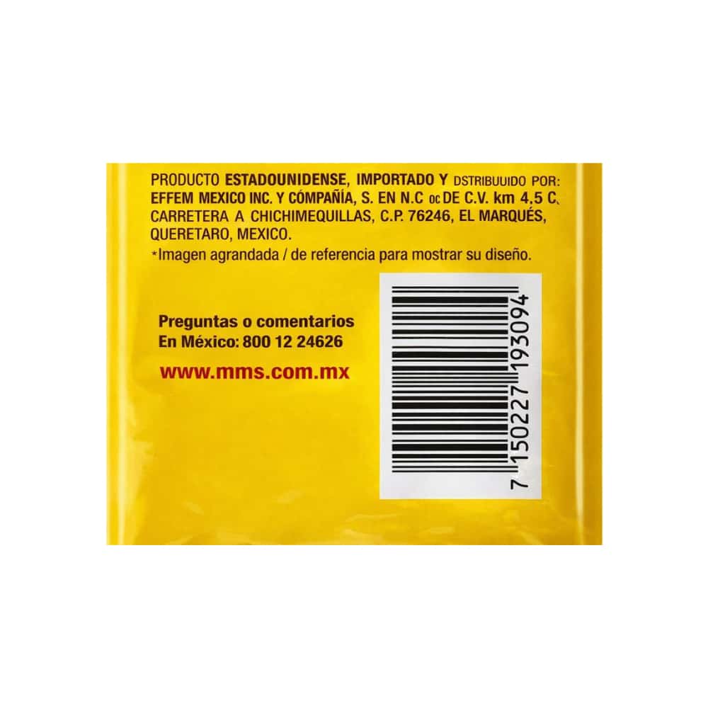 Chocolates con leche confitados con cacahuates M&M's (120 g / 4.23 oz) - Miniatura 5