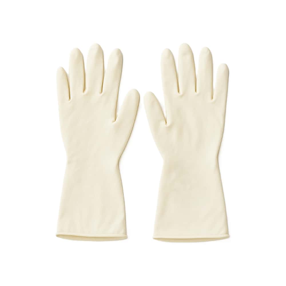 Guantes quirúrgicos estériles de látex sin polvo talla 7.5 Medline (1 par) - Miniatura 1