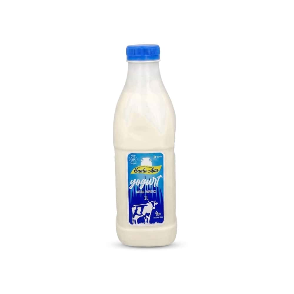 Yogurt probiótico natural Santa Ana (1 L) - Miniatura 4