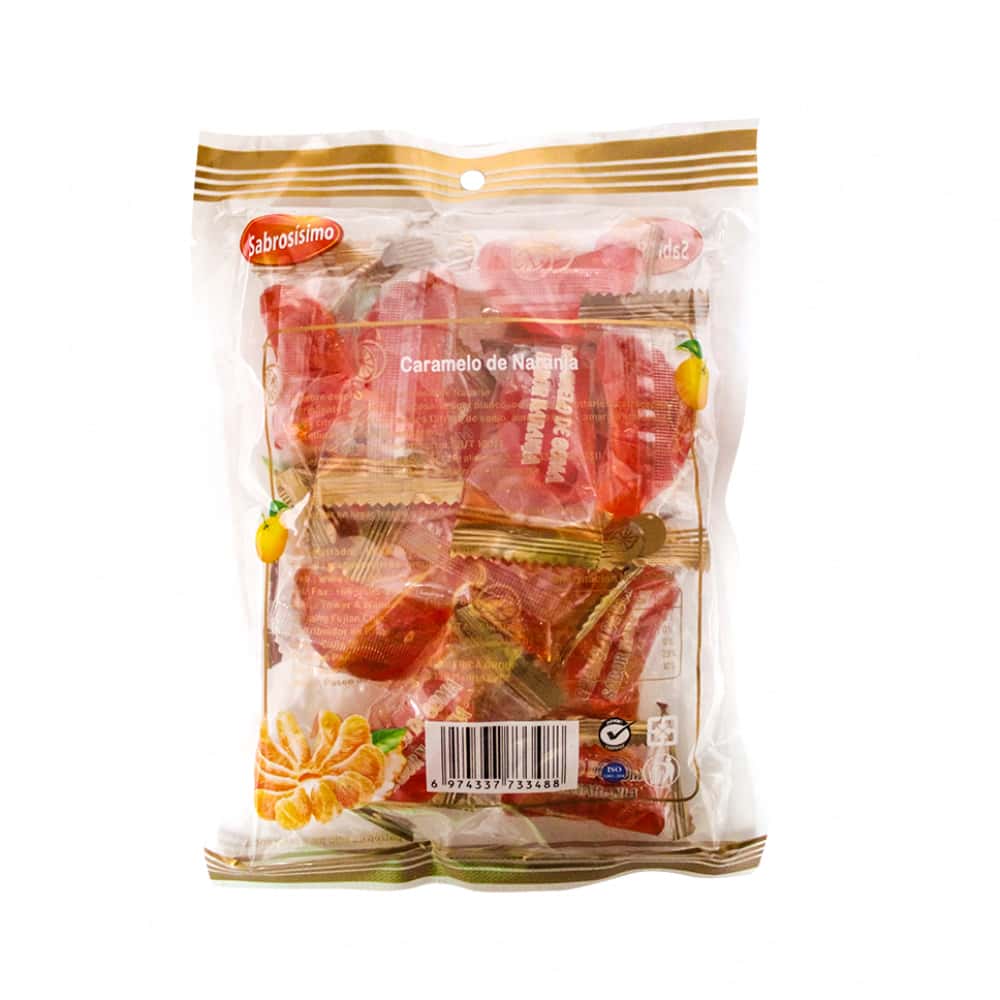 Caramelos de goma sabor naranja (100 g / 3.52 oz) - Miniatura 2