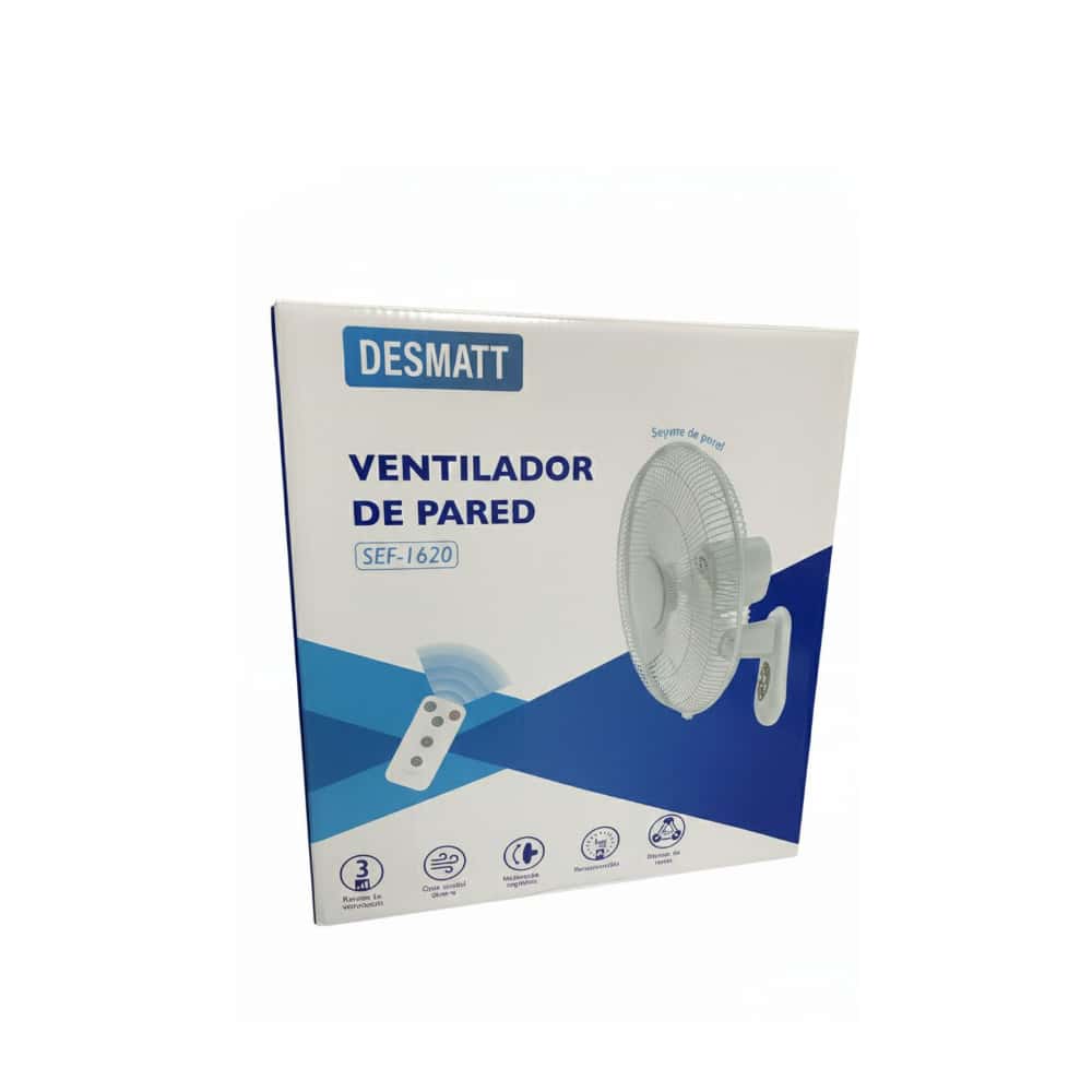 Ventilador de pared 16'' Desmatt SEF-1620 - Miniatura 3