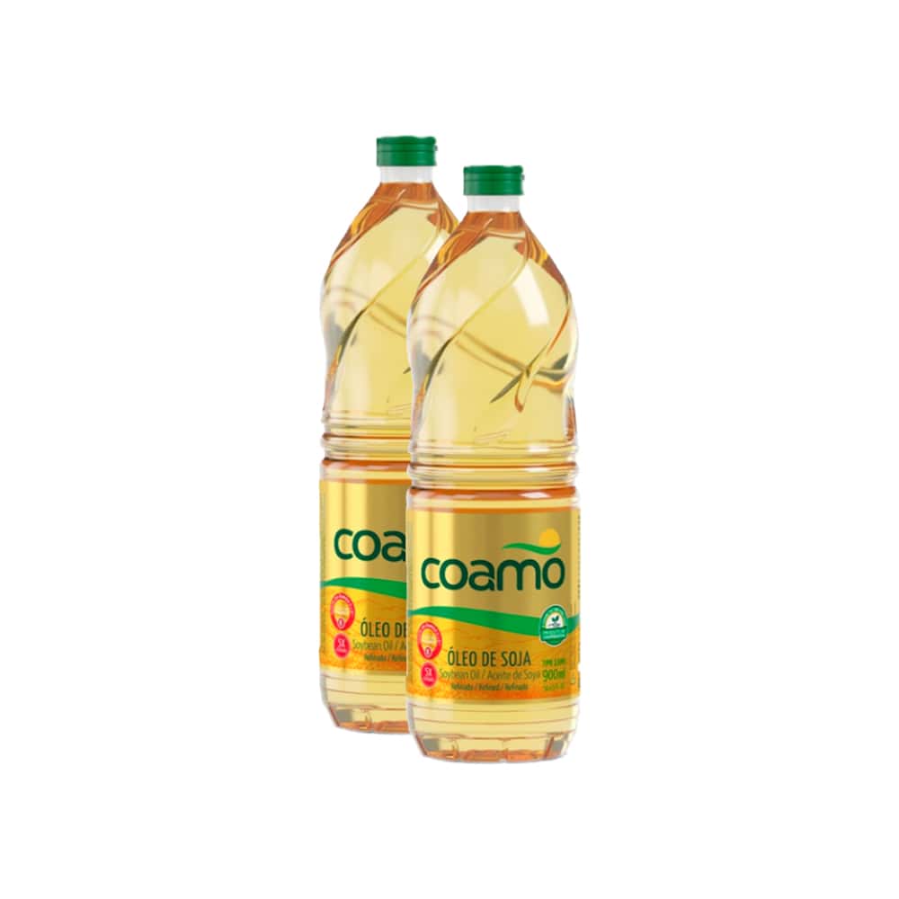 Aceite de soja refinado Coamo (2 x 900 ml) - Miniatura 1