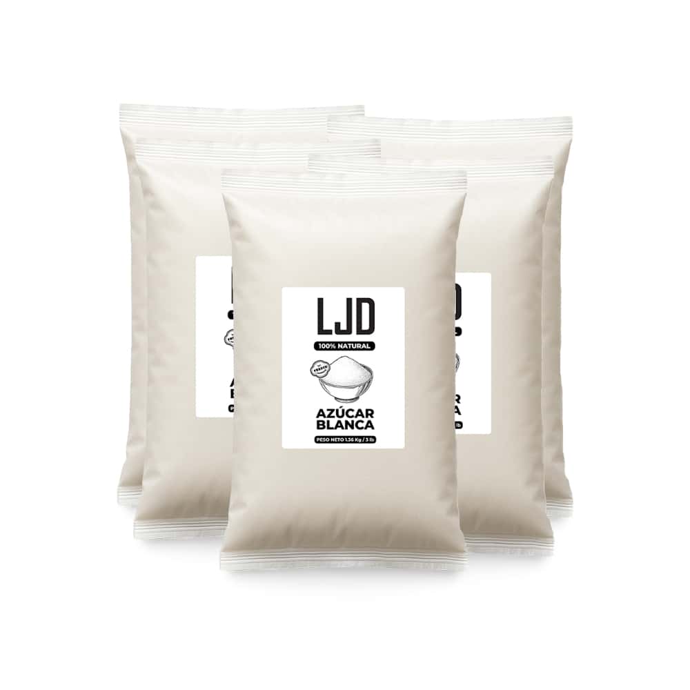 Azúcar blanca LJD (5 x 1.36 kg / 3 lb) - Miniatura 1